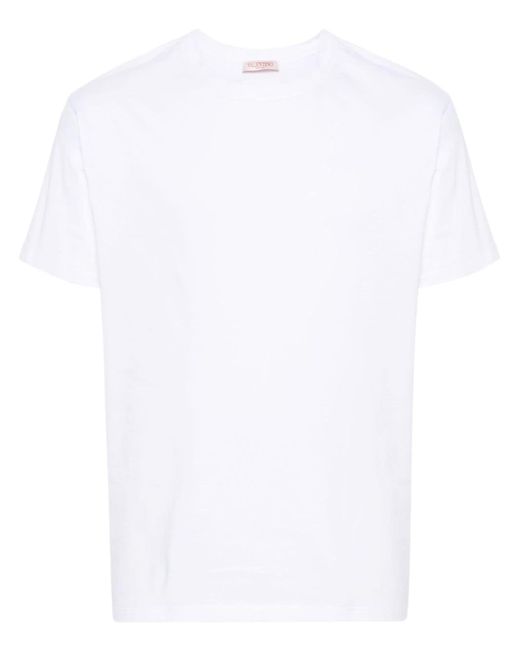 Valentino Garavani logo-patch cotton T-shirt