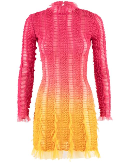 Roberta Einer Sunrise Angel knitted minidress