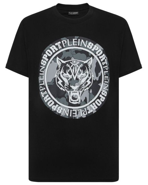 Plein Sport tiger-print T-shirt