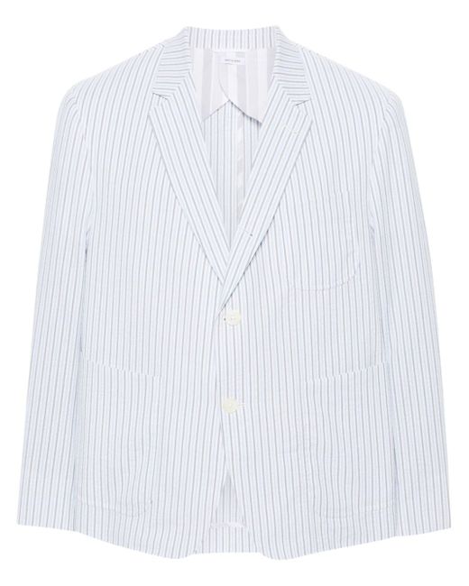 Thom Browne seersucker striped blazer