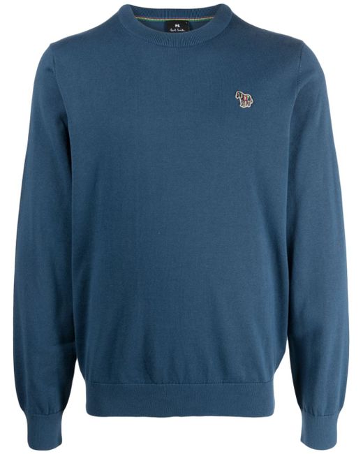 PS Paul Smith logo-patch cotton sweatshirt