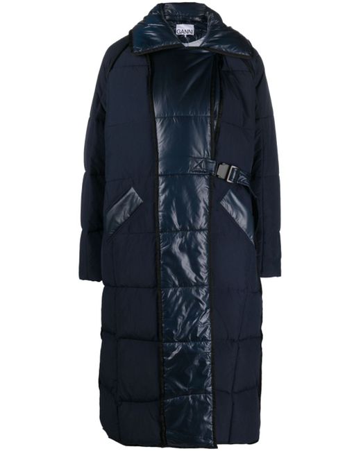 Ganni quilted puffer coat