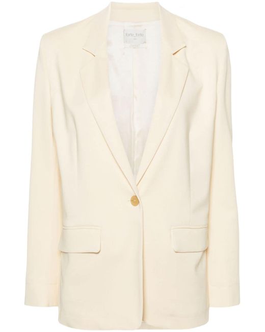 Forte-Forte notched-lapels single-breasted blazer