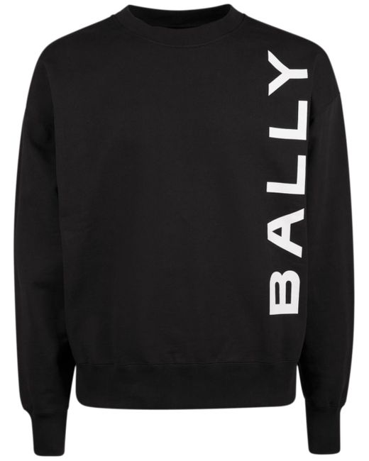 Bally logo-print organic-cotton sweatshirt