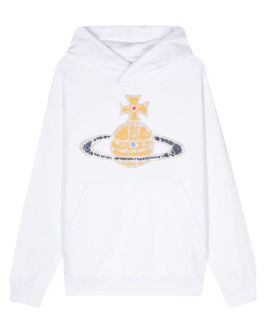 Vivienne Westwood Orb-logo-print cotton hoodie