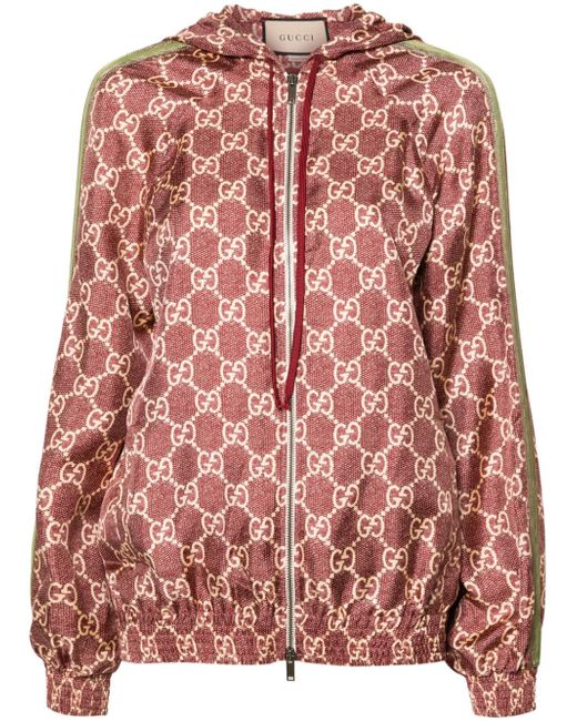 Gucci GG Supreme silk jacket