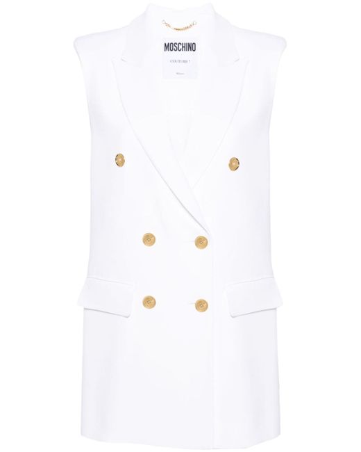 Moschino double-breasted blazer gilet