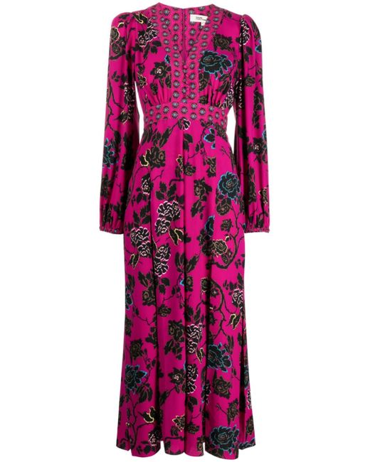 Diane von Furstenberg Anjiali floral-print maxi dress