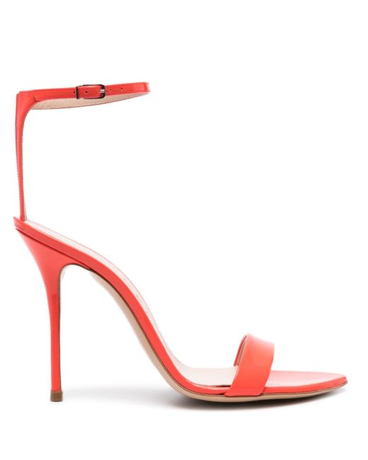 Casadei Scarlet Tiffany 100mm patent sandals