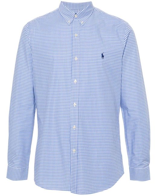 Polo Ralph Lauren gingham-check long-sleeve shirt