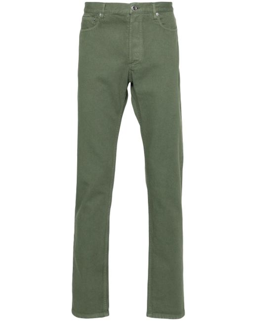 A.P.C. mid-rise tapered jeans