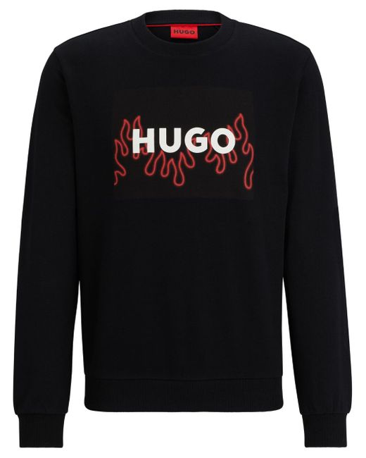 Hugo Boss logo-print sweatshirt