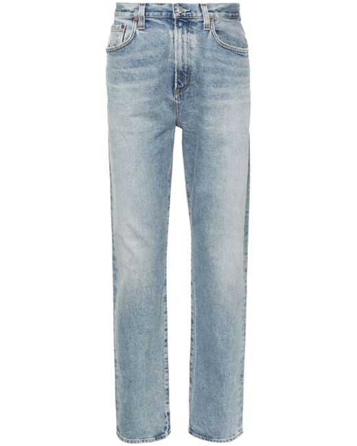 Agolde Curtis mid-rise tapered jeans
