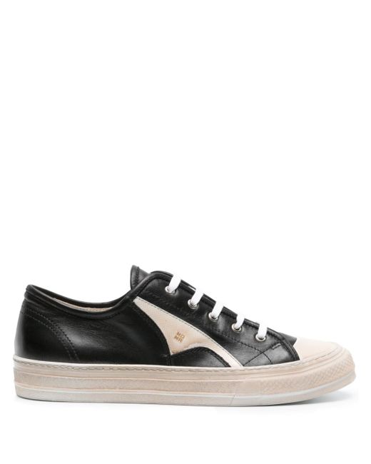 MoMa panelled leather sneakers