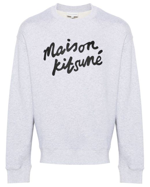 Maison Kitsuné logo-print sweatshirt