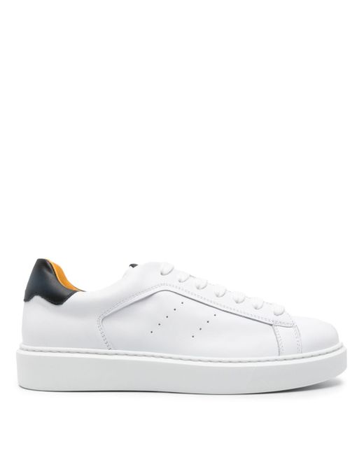 Doucal's leather flatform sneakers
