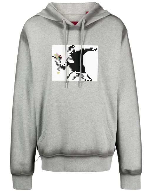 Mostly Heard Rarely Seen Throwing The Bouquet graphic-print hoodie