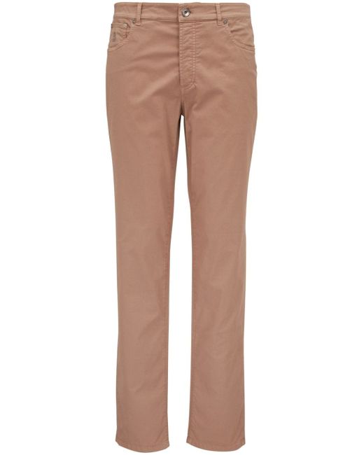 Brunello Cucinelli straight-leg cotton trousers