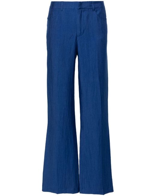 Zadig & Voltaire Pistol mid-rise flared trousers