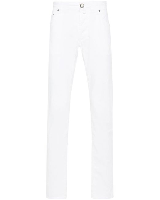 Jacob Cohёn twill stretch-cotton trousers