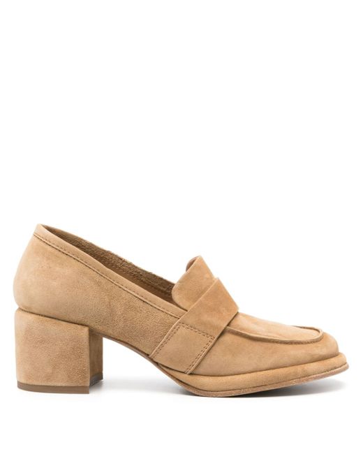 MoMa Oliver Water suede pumps