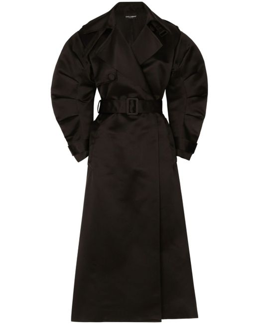 Dolce & Gabbana belted trench coat