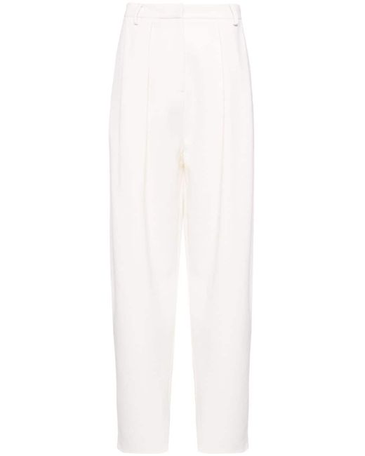 Magda Butrym pleated tapered-leg trousers