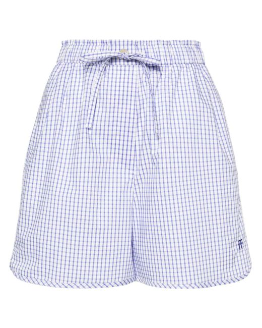 Forte-Forte gingham-check shorts