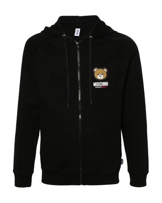 Moschino Teddy Bear zip-up hoodie