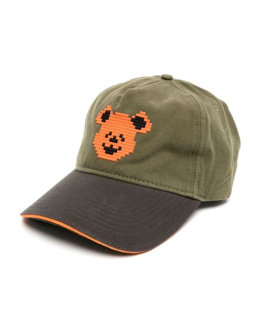 Mostly Heard Rarely Seen Pumpkin Bear twill baseball cap