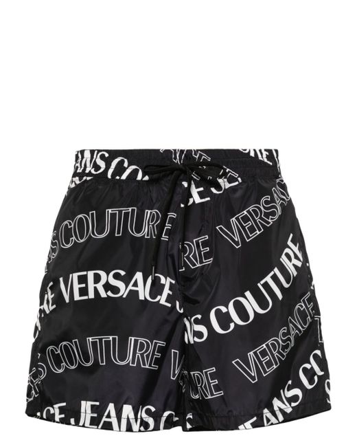 Versace Jeans Couture logo-print swim shorts