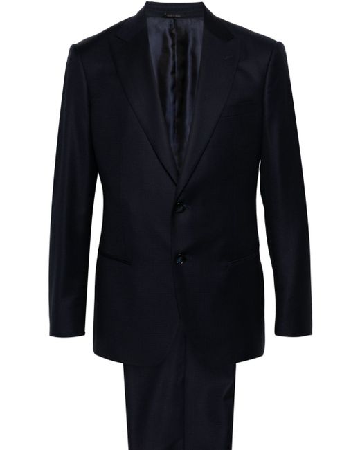 Giorgio Armani single-breasted virgin-wool suit