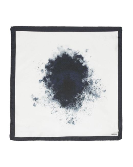 Fursac abstract-print scarf