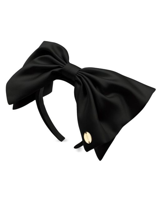 Nina Ricci bow-detail satin headband