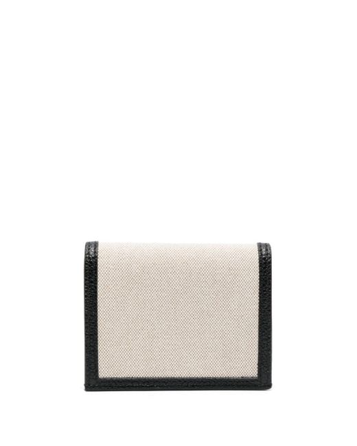 Thom Browne folded canvas wallet