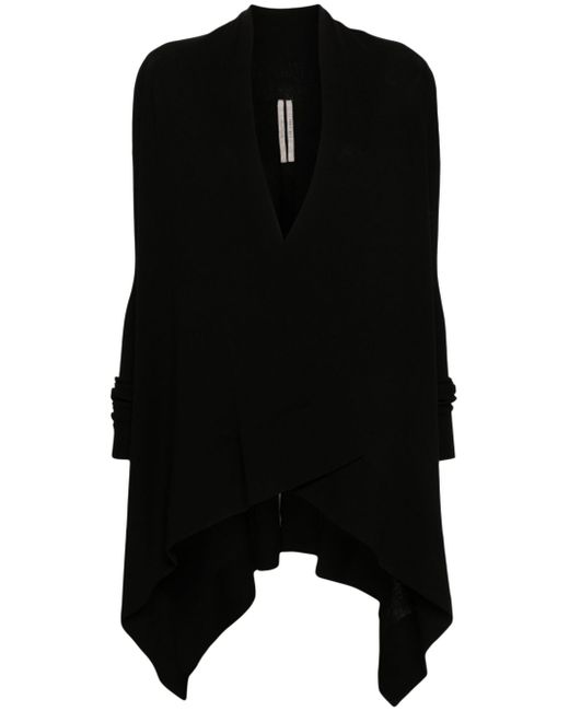Rick Owens open-front knitted cardigan