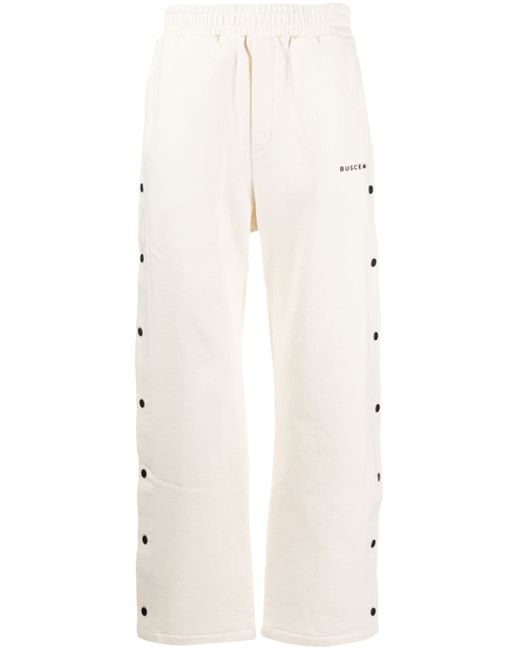 Buscemi button-embellished track pants