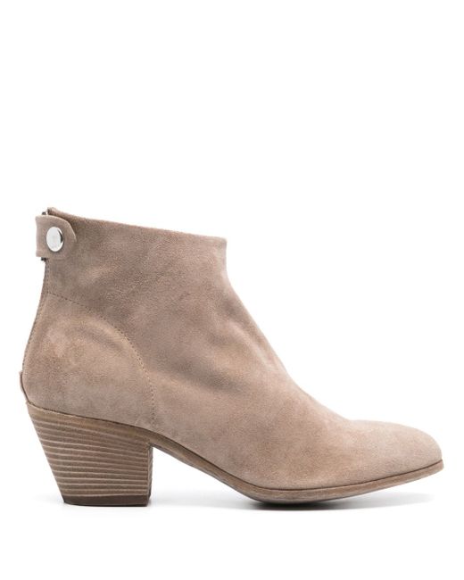 Officine Creative suede ankle boots