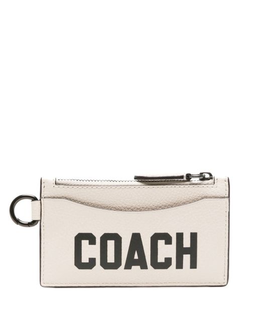 Coach Graphic leather cardholder