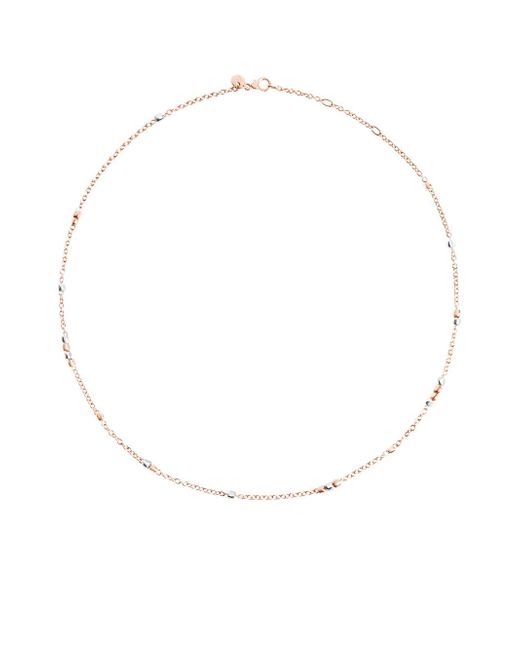 Dodo 9kt rose gold Mini Granelli necklace