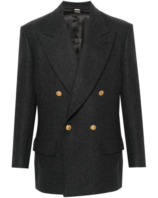 Gucci wool-cashmere double-breasted jacket