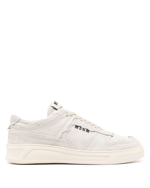 Msgm Fantastic leather sneakers