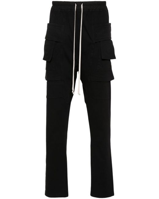 Rick Owens DRKSHDW Creatch tapered cargo trousers