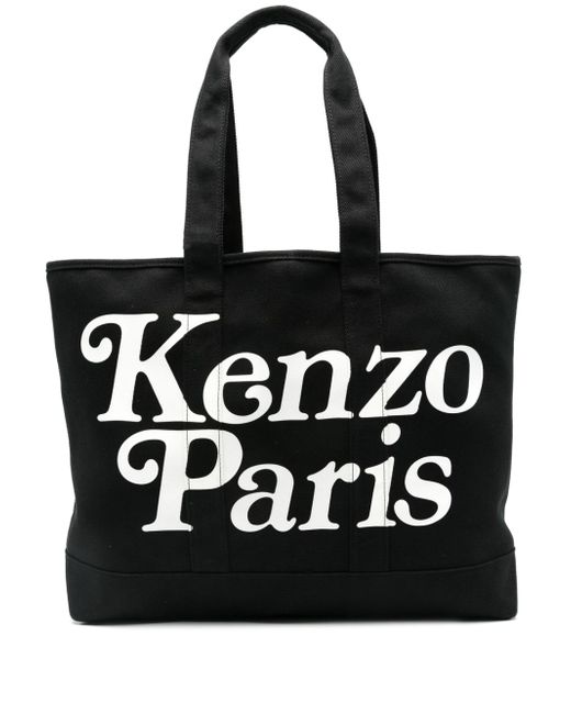 Kenzo large logo-print tote bag
