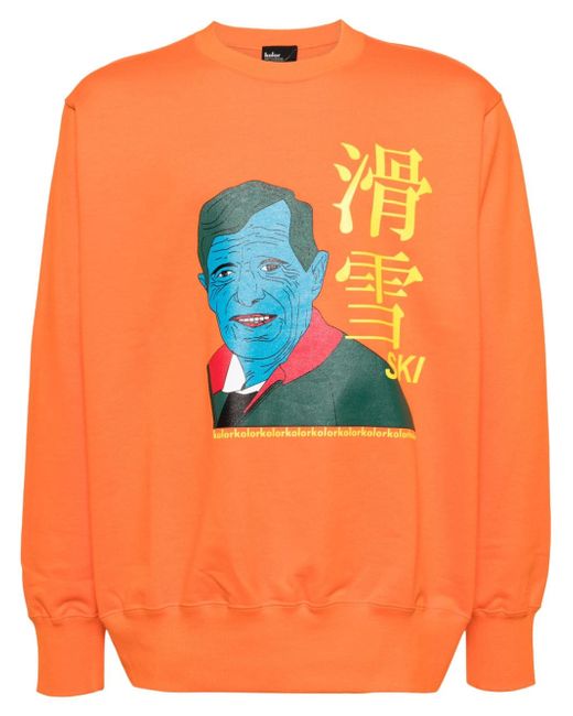 Kolor graphic-print sweatshirt