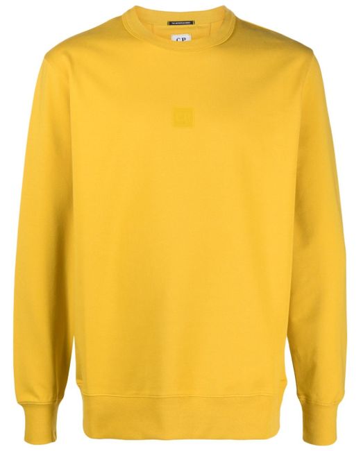 CP Company logo-print stretch-cotton sweatshirt