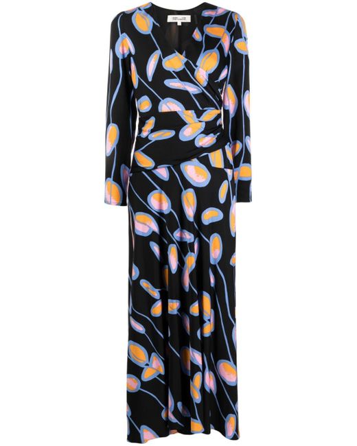 Diane von Furstenberg Landira floral-print maxi dress
