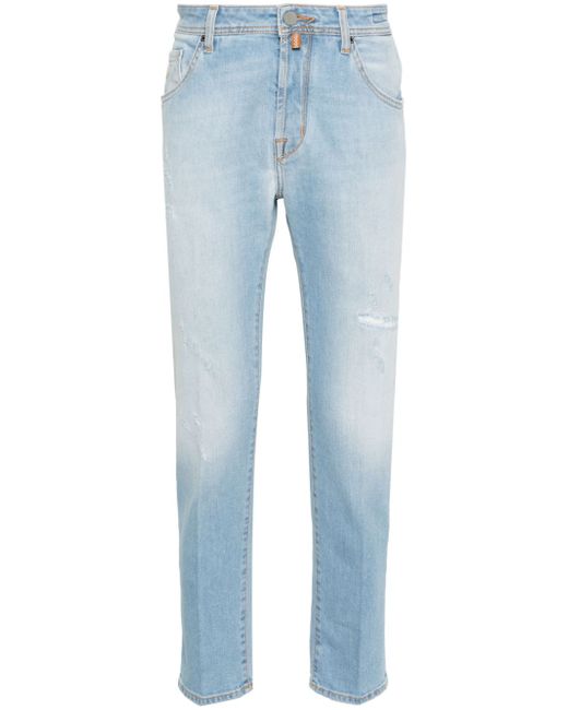 Jacob Cohёn Scott slim-fit cropped jeans