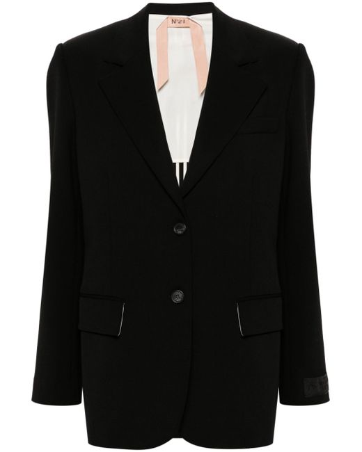 N.21 notched-lapels single-breasted blazer