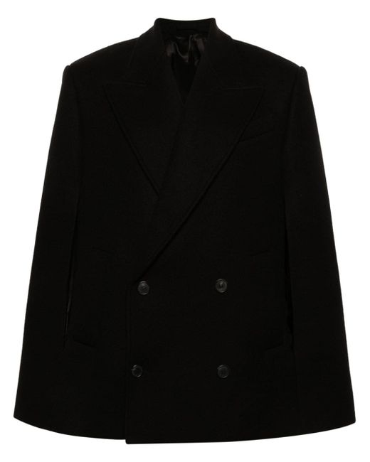 Wardrobe.Nyc double-breasted wool cape